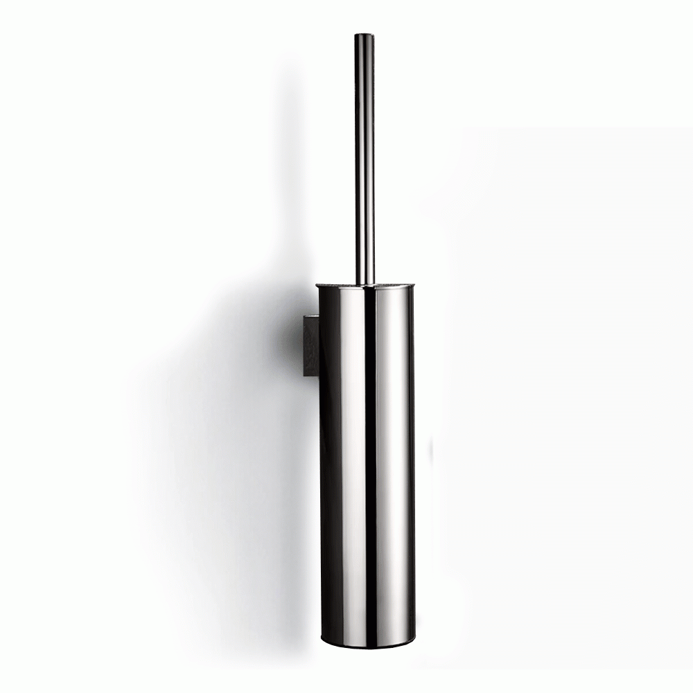 SKU: KLM709S ROUND S. STEEL WALL MOUNT TOILET BRUSH HOLDER 280mm CHROME