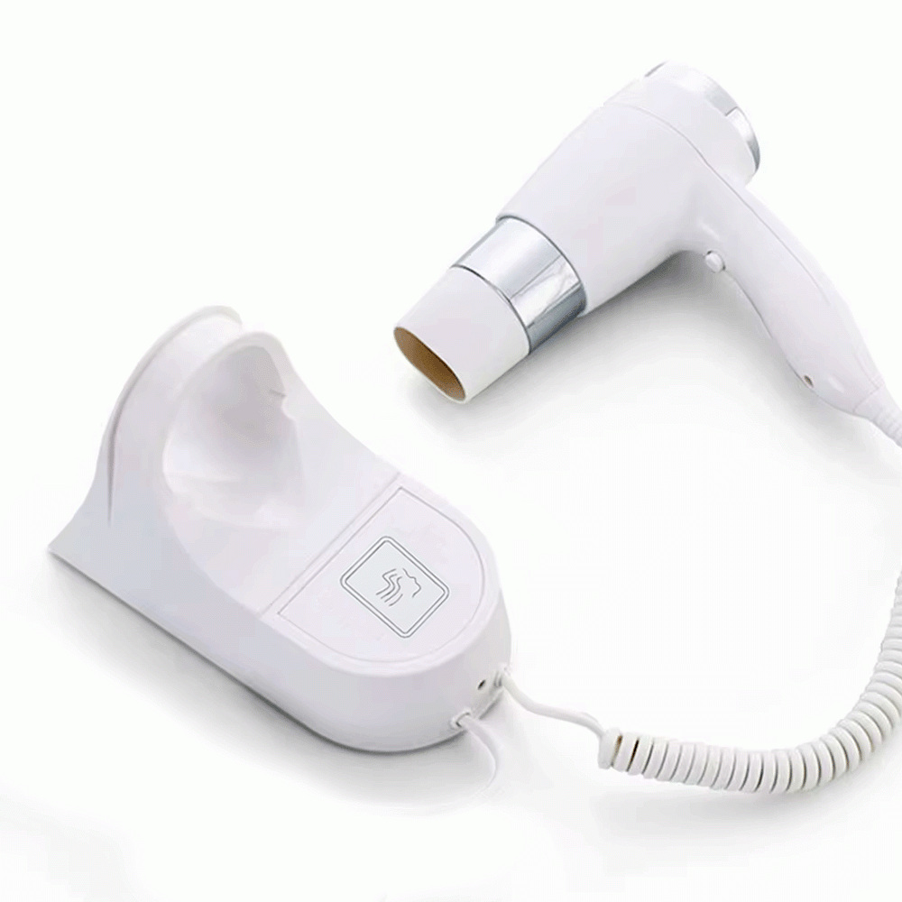 SKU: D07-2W WALL MOUNTED HAIR DRYER 1600W WHITE