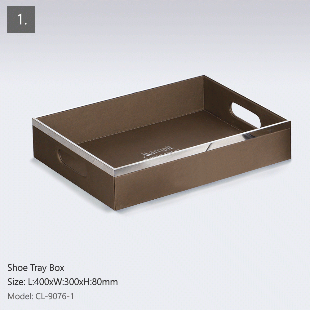 CL-9076 PU LEATHER HOTEL AMENITIES 13pcs