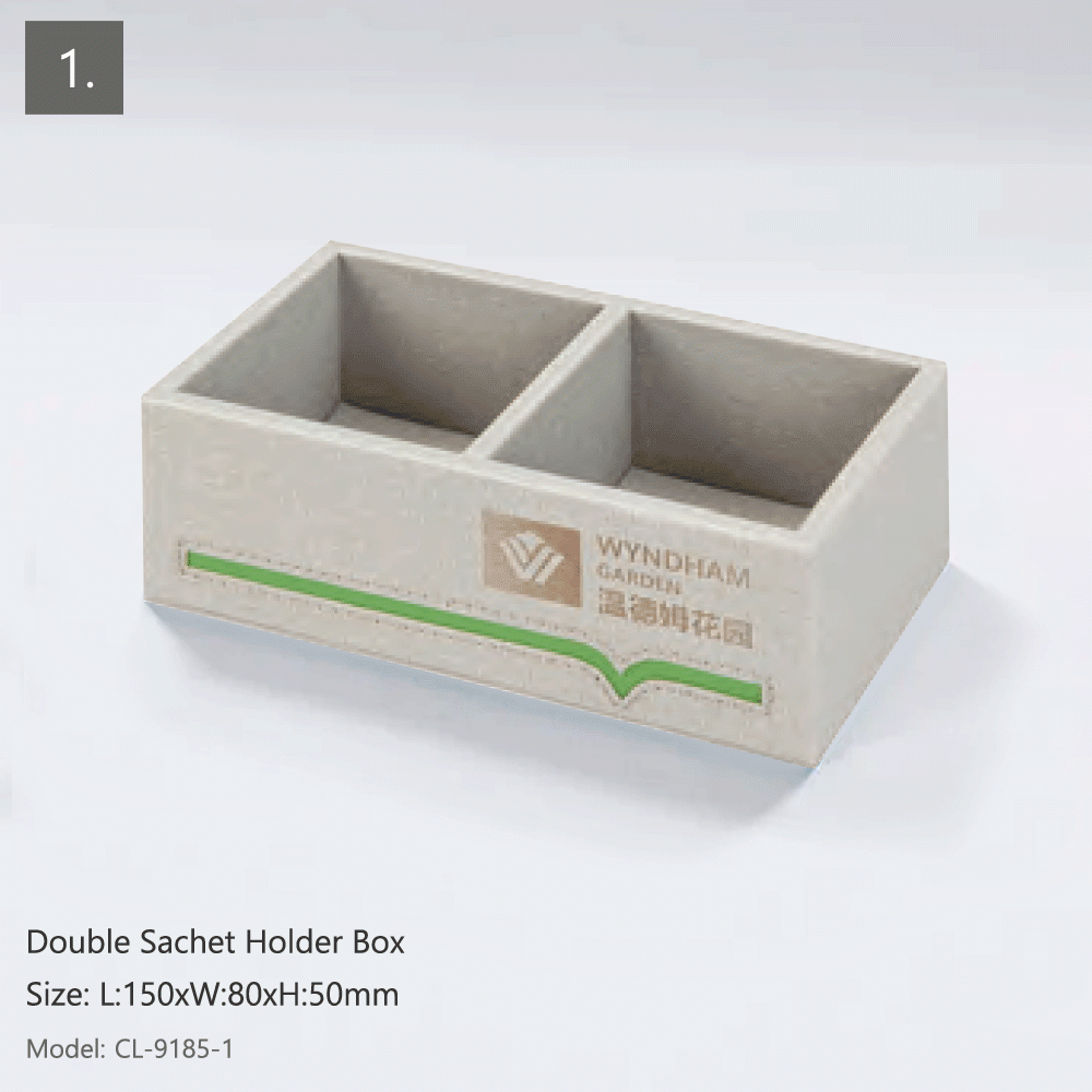 CL-9185 PU LEATHER HOTEL AMENITIES 13pcs