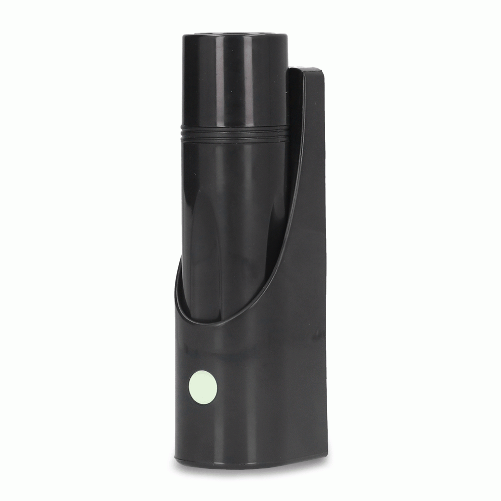 HSF-02BL LED MINI WALL MOUNTED FLASHLIGHT - BLACK