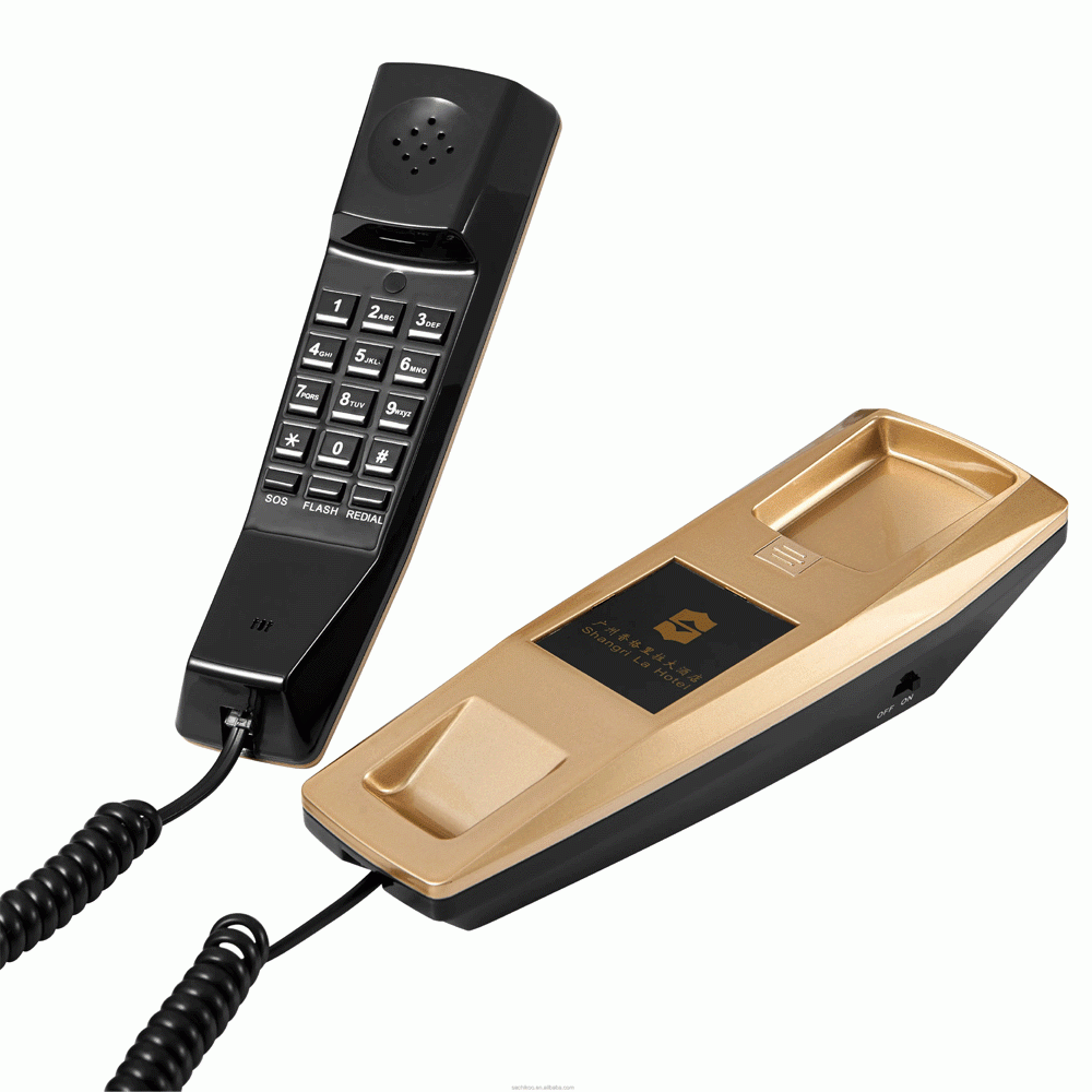 SN-8903UV-GO TELEPHONE FOR HOTEL ROOM - UV OIL GOLD