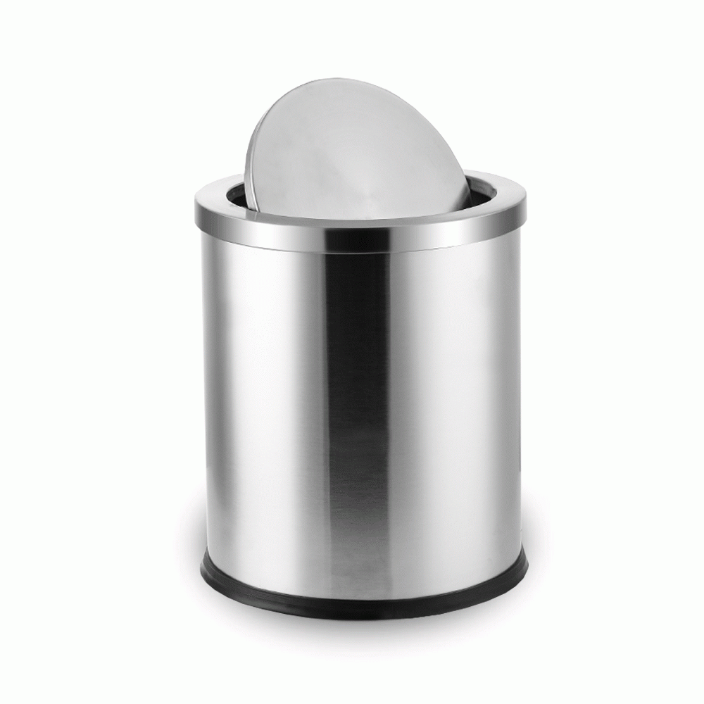 SKU: GPX-110X-S SWING LID WASTE BIN 10Ltr