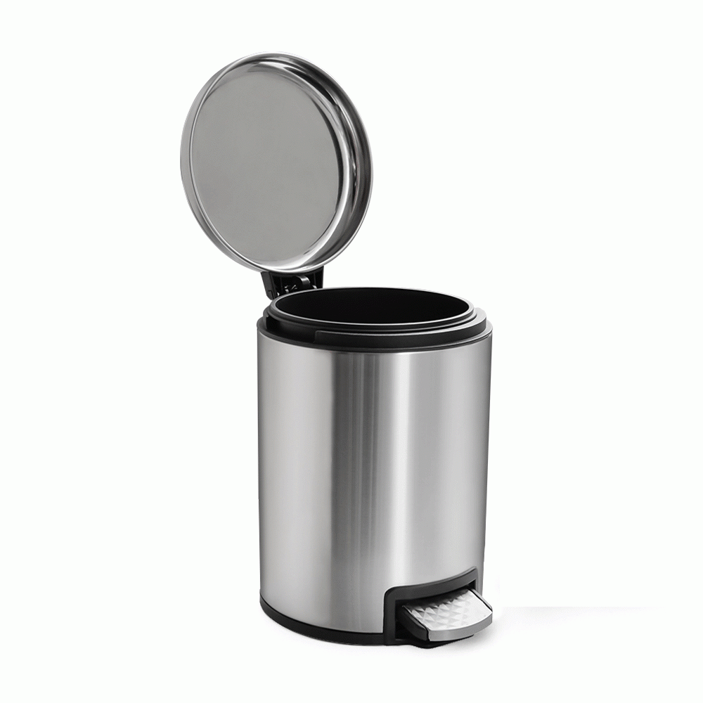 SKU: HS-Q5-5LS PEDAL DUSTBIN 5Ltr (SIZE OPTIONS: 5Ltr, 9Ltr, 12Ltr)