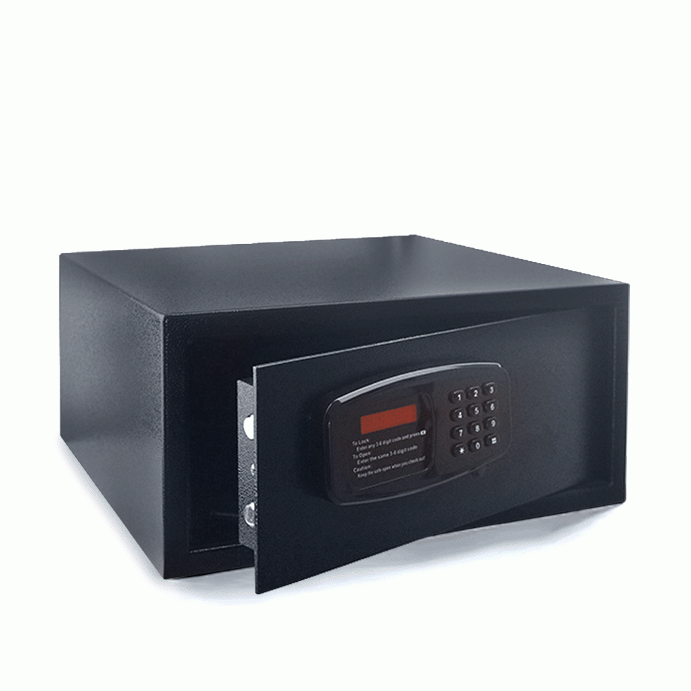 SKU: E2042A-15 SAFE BOX 15" Dim.: 43.5x37x20cm, COMPUTER SIZE