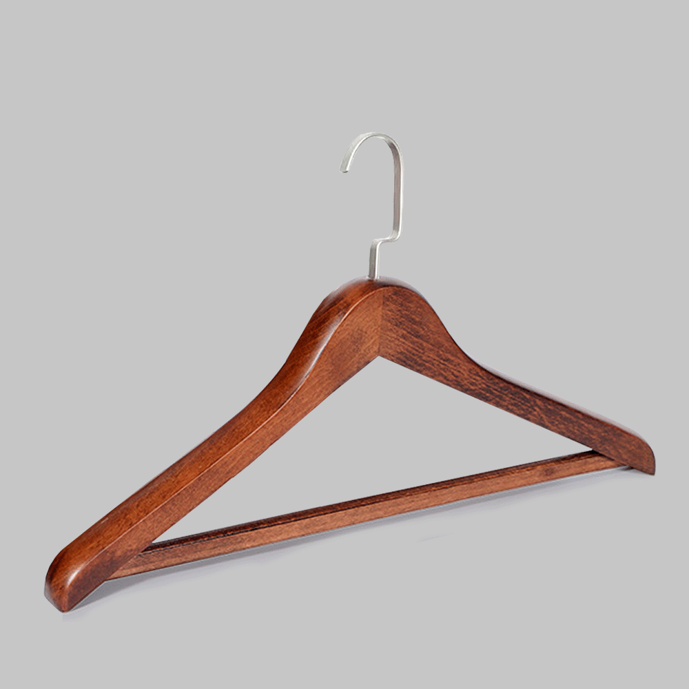 WOODEN CLOTHES HANGER 44.5x3cm