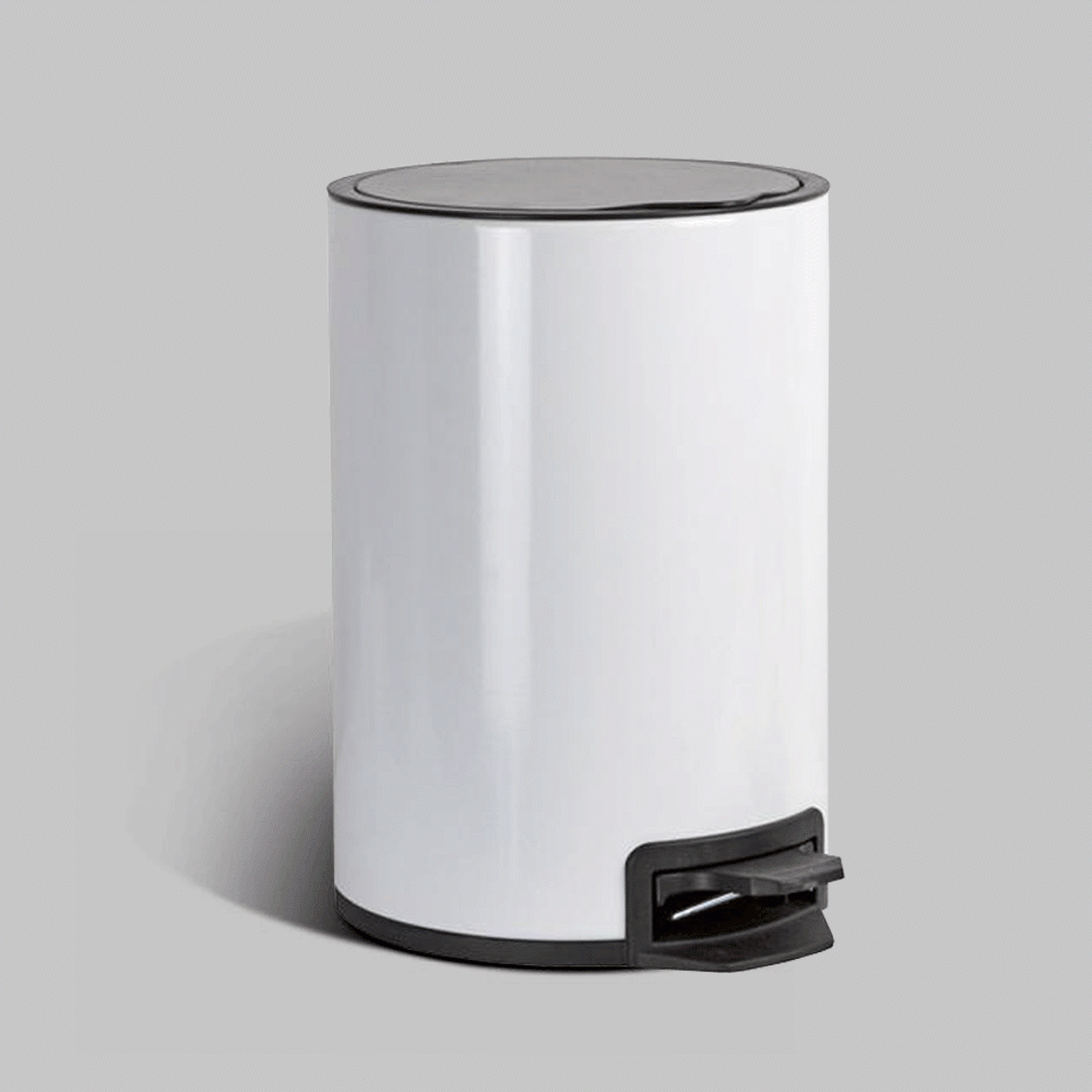 SKU: HPX-22-5LW PEDAL DUSTBIN 5Ltr (SIZE OPTIONS: 5Ltr, 8Ltr, 12Ltr)