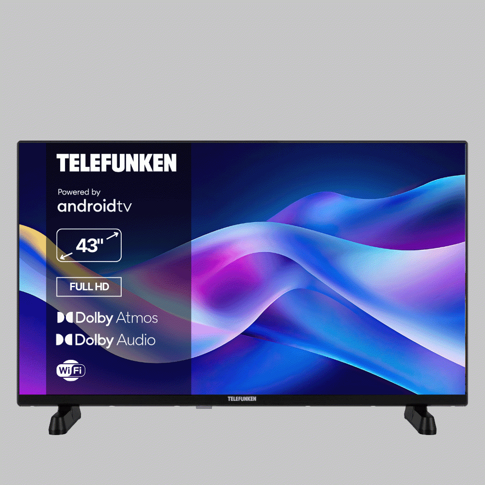 SKU: 43FAE5514F/G TELEFUNKEN 43″ FHD ANDROID TV