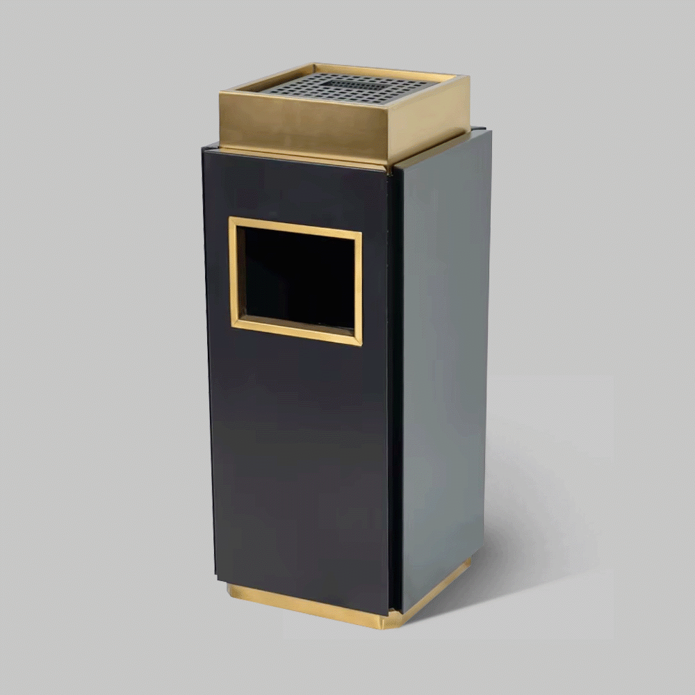 SKU: HS-109 STANDING BIN WITH ASHTRAY