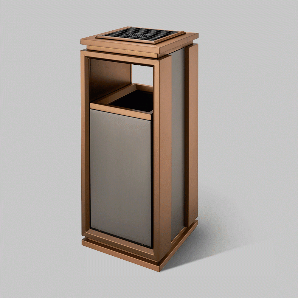 SKU: HS-B240 COMMERCIAL STANDING BIN WITH ASHTRAY