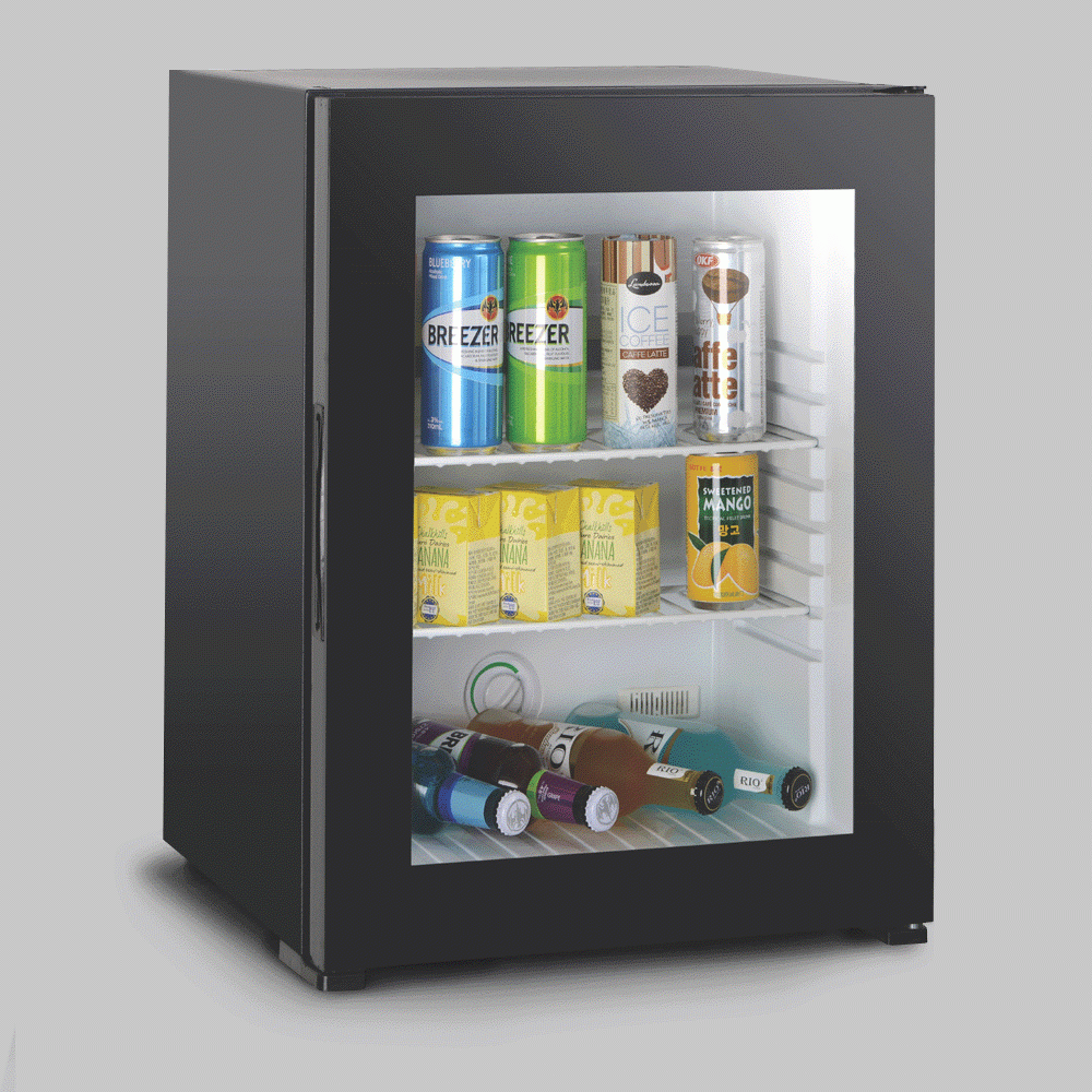 SKU: HS-46G SEMI-CONDUCTOR MINI BAR 46Ltr, Dim.: W:43.5xD:48xH:54cm