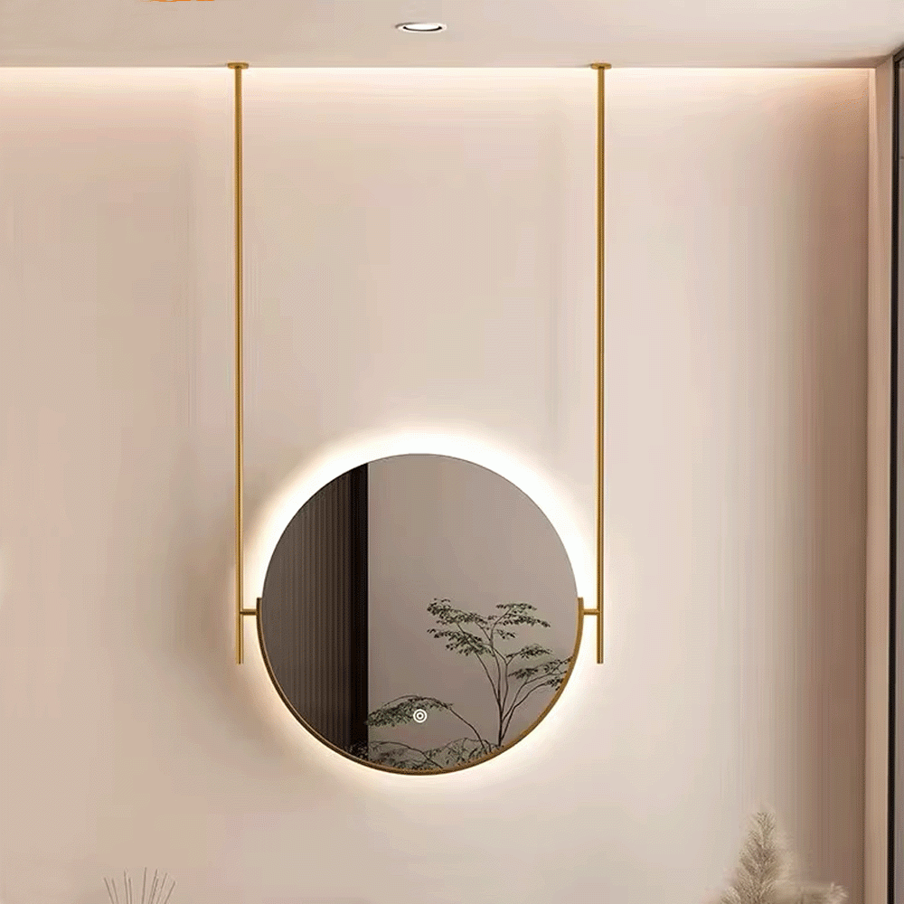 SKU: DJ-06 CEILING HANGING LED BACKLIT FRAME MIRROR