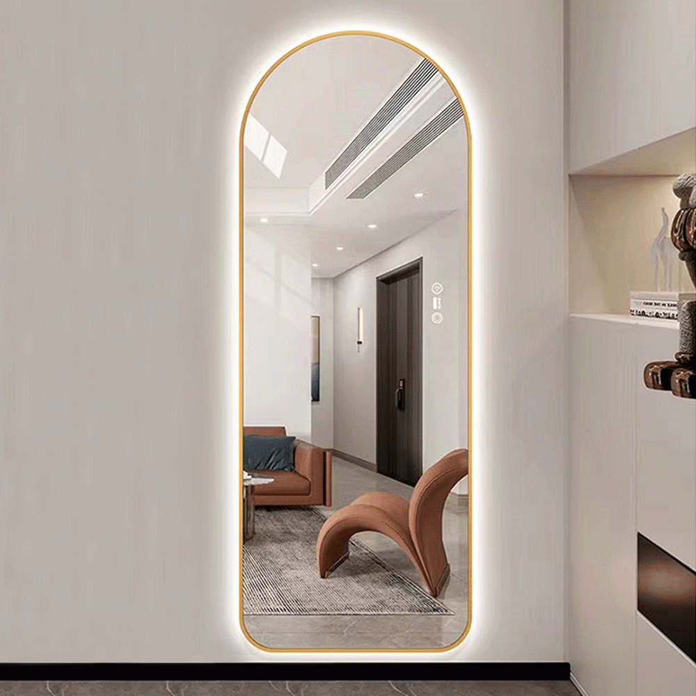 SKU: QSJ-LHJ64 FULL LENGTH LED BACKLIT FRAME MIRROR