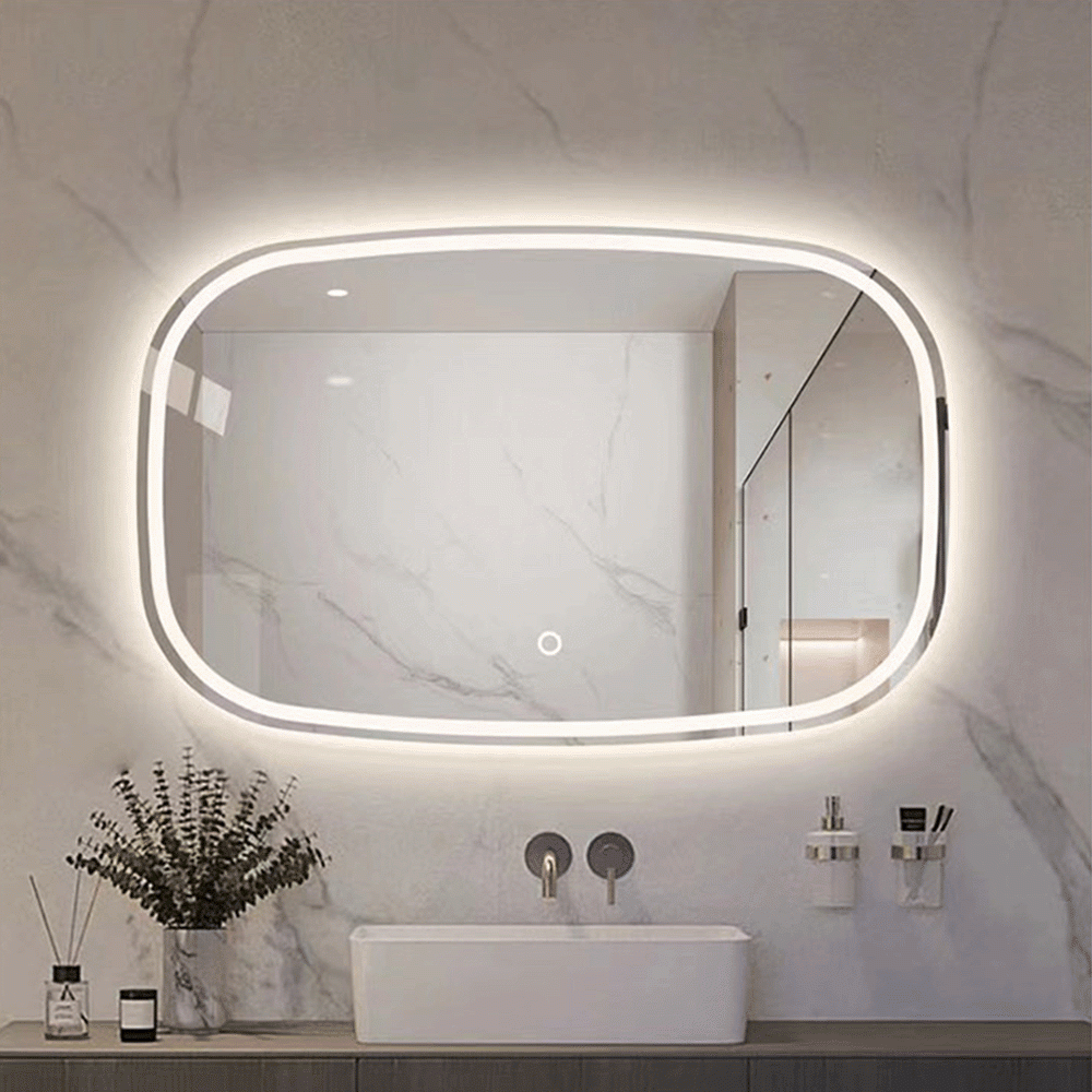 SKU: ZNJ-YX104 LED FRONT LIGHT FRAMELESS MIRROR