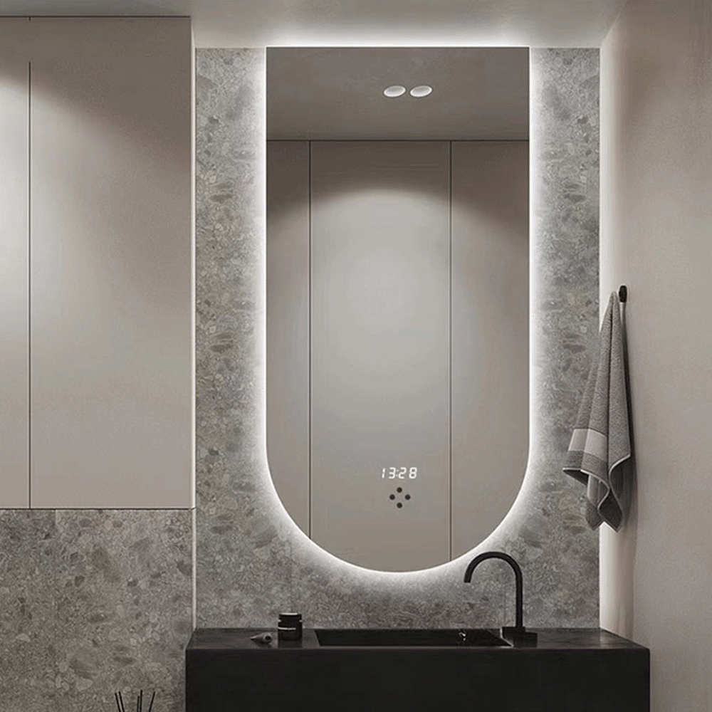 SKU: ZNJ-YX97 LED BACKLIT FRAMELESS MIRROR