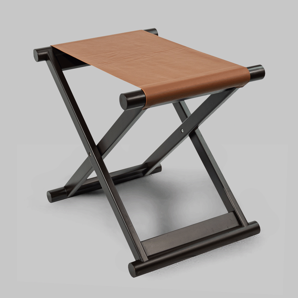 SKU: HS-4A WOODEN LUGGAGE RACK BLACK