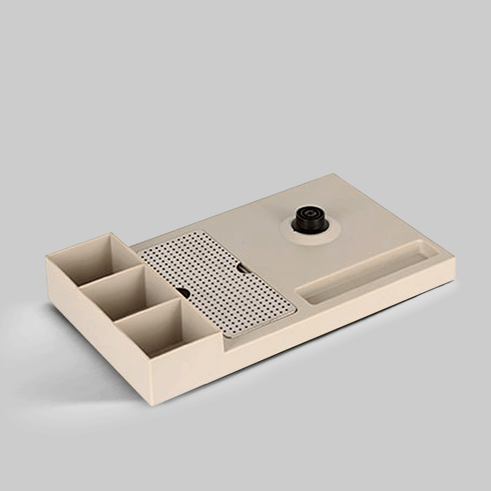 SKU: P-TRAY-KHAKI ABS WELCOME TRAY KHAKI