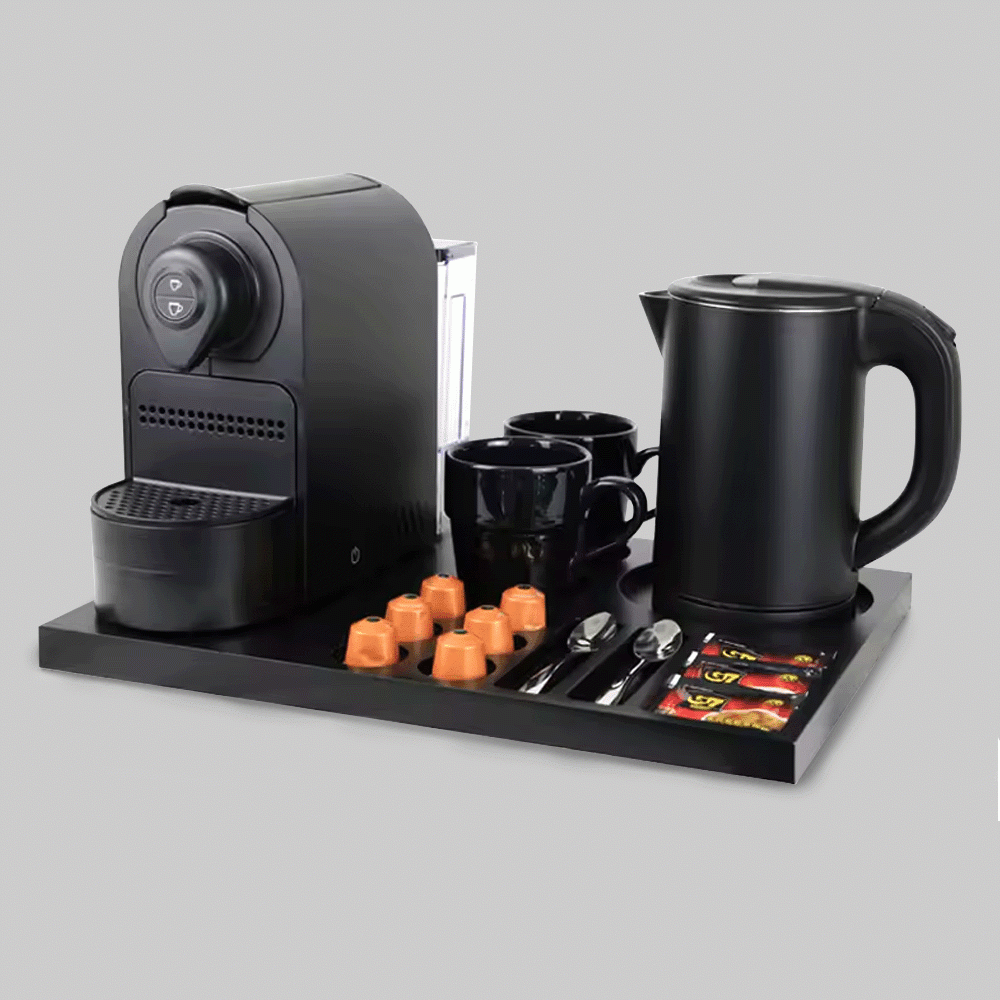 SKU: N42WBL-H1268BL SET KETTLE 0.8L & WOODEN TRAY