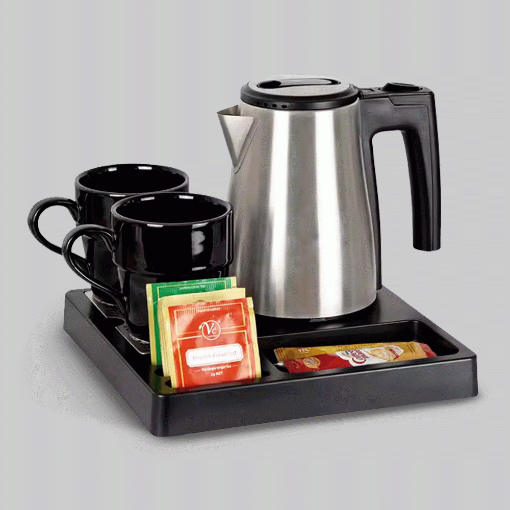SKU: T-H1261 KETTLE 0.6L WITH TRAY SET
