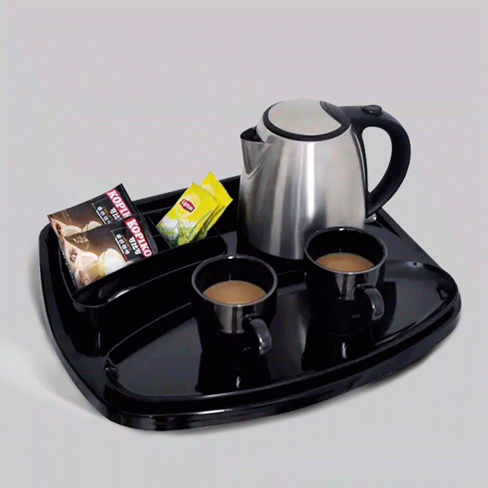 SKU: H-H1202B KETTLE 1.2L WITH TRAY SET