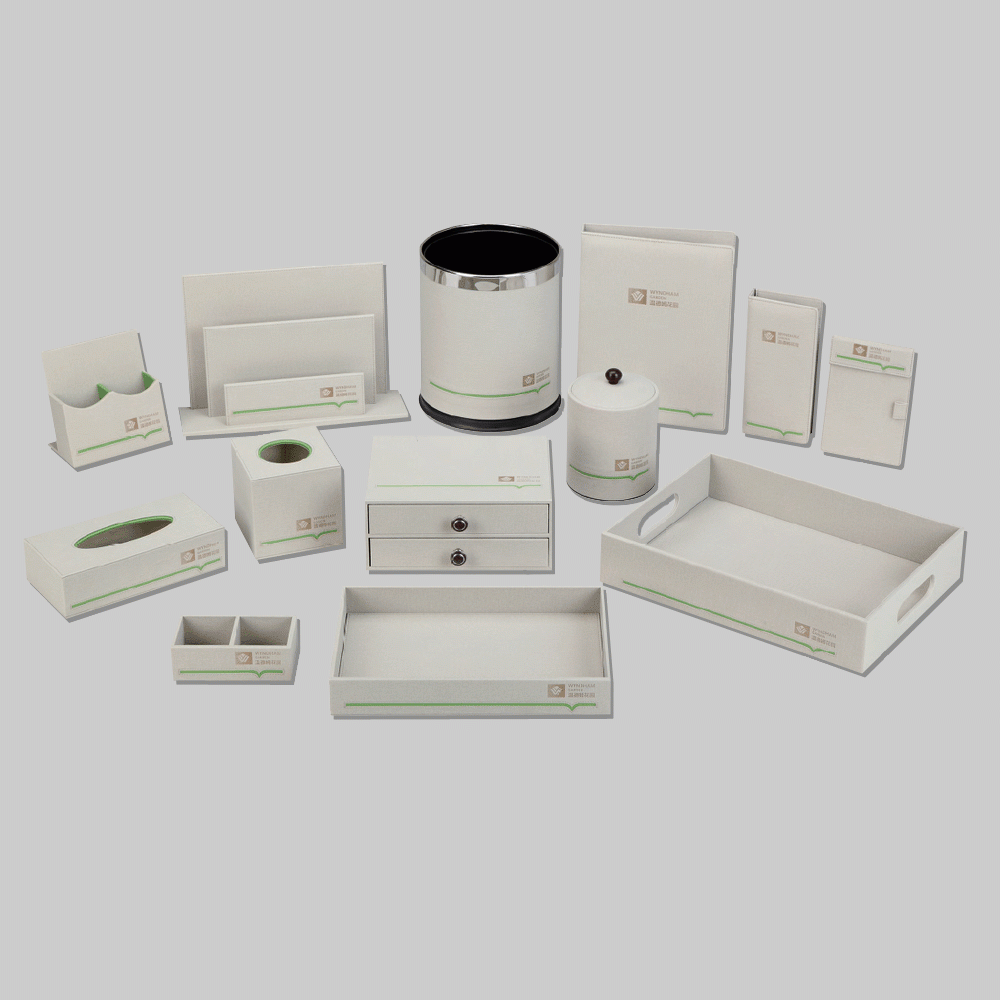 CL-9185 PU LEATHER HOTEL AMENITIES 13pcs