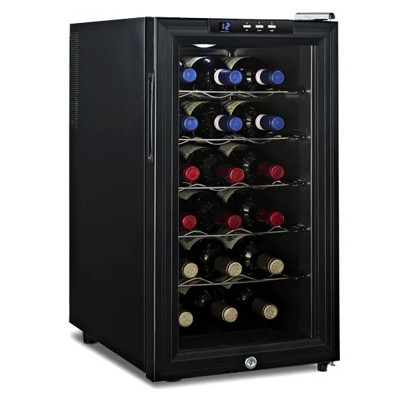 JC-48BW MINI WINE COOLER 48Ltr, 18 BOTTLES