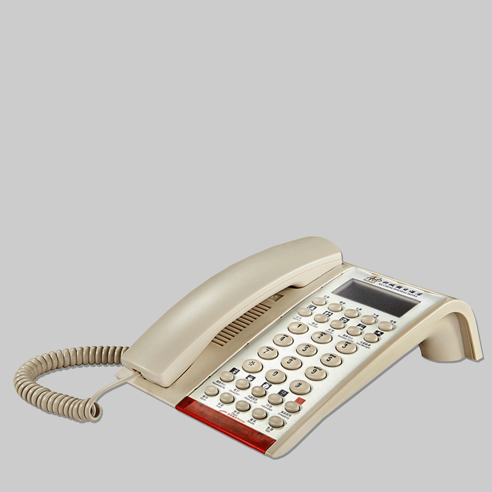 SN-0009B-BEIG TELEPHONE WITH DISPLAY FOR HOTEL ROOM - BEIGE