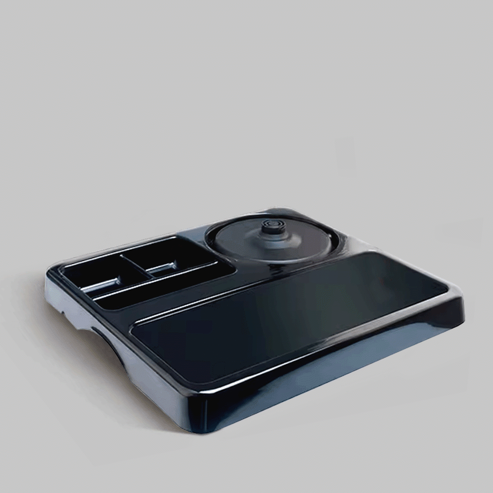 SKU: F-TRAY-BL MELAMINE WELCOME TRAY BLACK