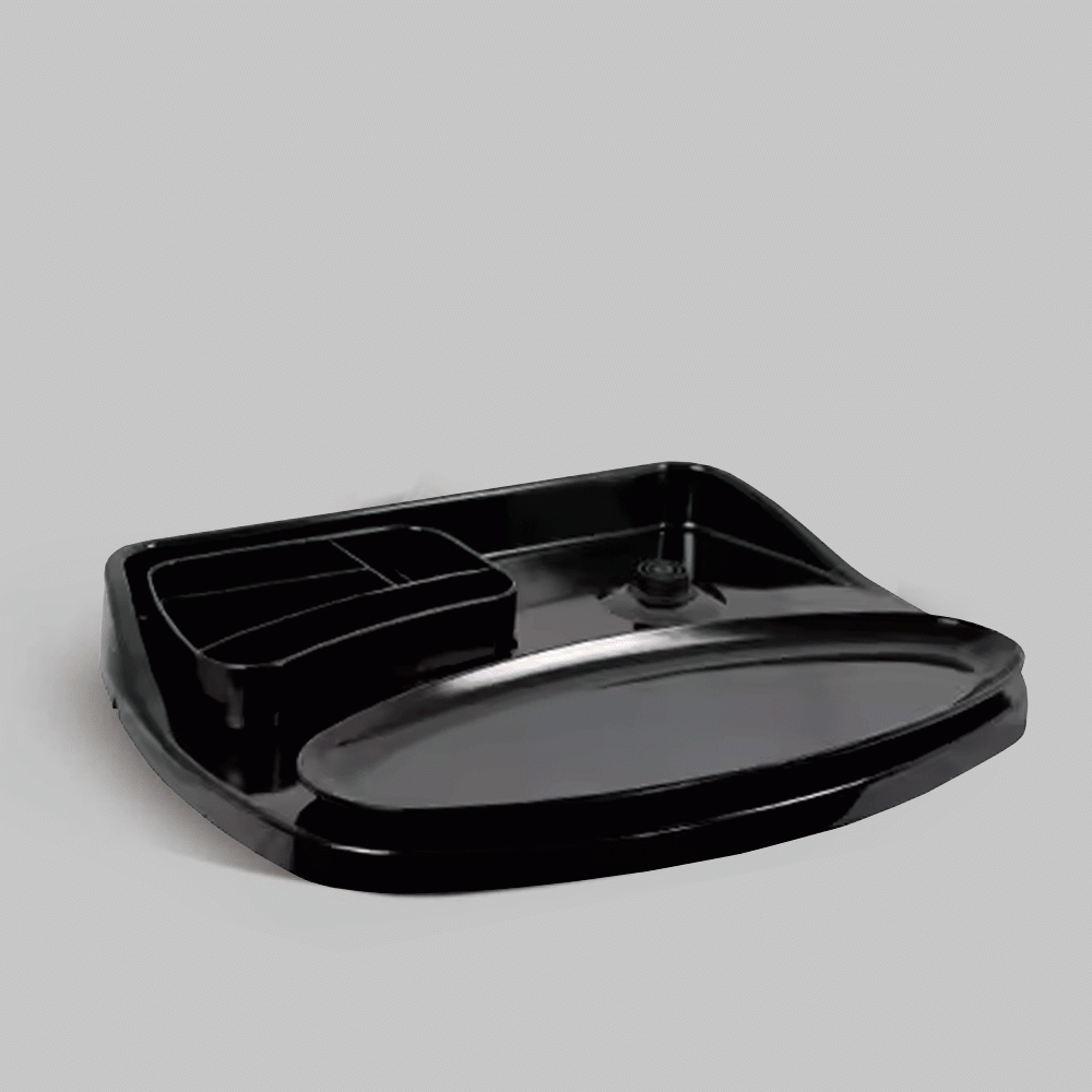 SKU: H-TRAY-BL MELAMINE WELCOME TRAY BLACK
