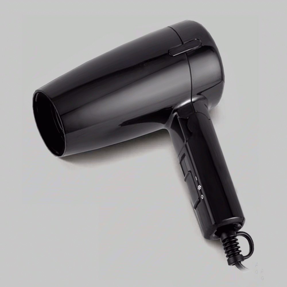 SKU: F12B MINI FOLDABLE HAIR DRYER 1200W BLACK