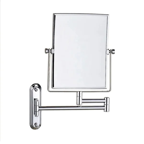 QL-3238 WALL MOUNTED MAGNIFYING MIRROR SQUARE