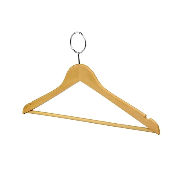 1001 ANTI-THEFT WOODEN CLOTHES HANGER 44.5x23x1.2cm