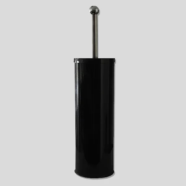 141-02862M PERFECT METAL TOILET BRUSH AND HOLDER - BLACK